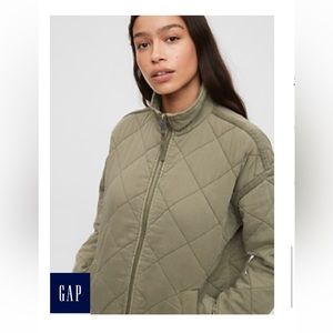 Gap Quilted Jacket- free people dupe!